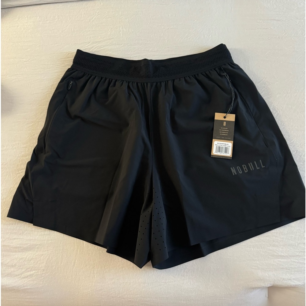 NOBULL running shorts. 5” inseam. Black. Size S. NWT